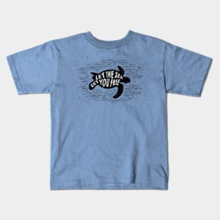 Sea you soon [Positive tropical motivation] Kids T-Shirt